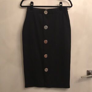 Zara black skirt